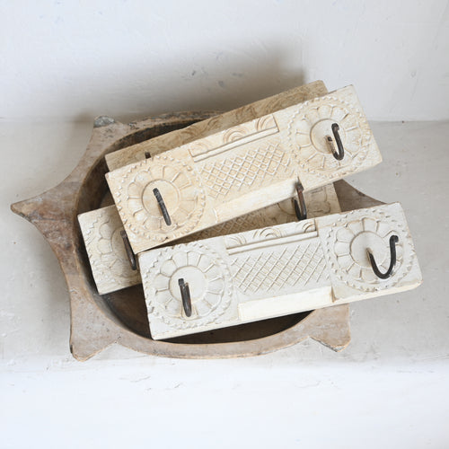 Carved Double Hooks