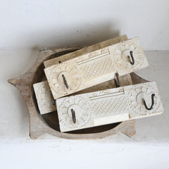 Carved Double Hooks
