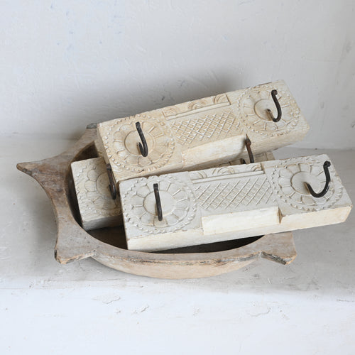 Carved Double Hooks