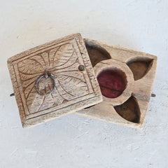 Indian Vintage tika box 326712-8