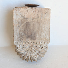 Indian Wall mount Candle stand 319646 - B
