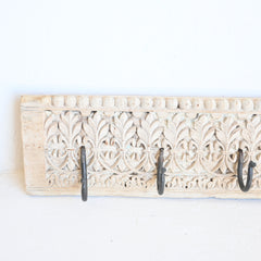 Carved Indian Timber Hook 328173
