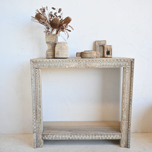 Vintage Indian Carved Console 321932