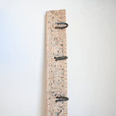 Carved Indian Timber Hook 8952B