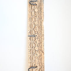 Carved Indian Timber Hook 8952F