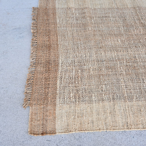 Natural Indian jute rug 178511