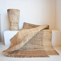 Natural Indian jute rug 178511