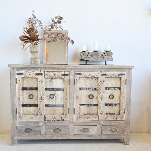 Indian vintage Reclaimed Timber Sideboard 323436