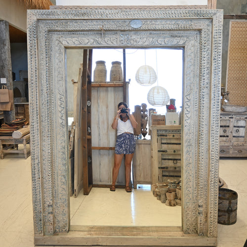 Vintage Indian  Mirror  295984