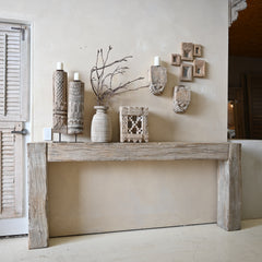 Vintage Indian Carved Console 316001