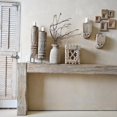 Vintage Indian Carved Console 316001