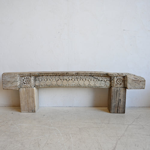PRANA  Carved Beam Bench