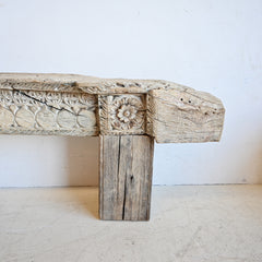 PRANA  Carved Beam Bench