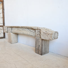 PRANA  Carved Beam Bench