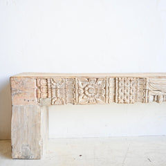 PRANA  Carved Beam Bench