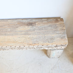 PRANA  Carved Beam Bench