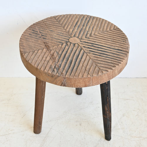PRANA Old Cart Wheel side table