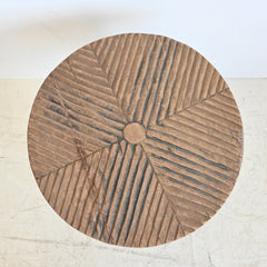 PRANA Old Cart Wheel side table