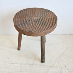 PRANA Old Cart Wheel side table