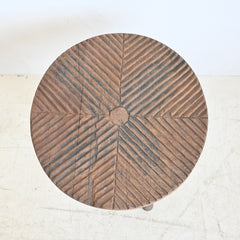 PRANA Old Cart Wheel side table