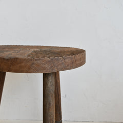 PRANA Old Cart Wheel side table