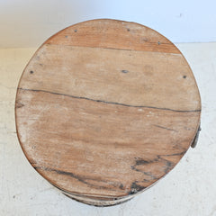 PRANA Ukhali stool with iron detail