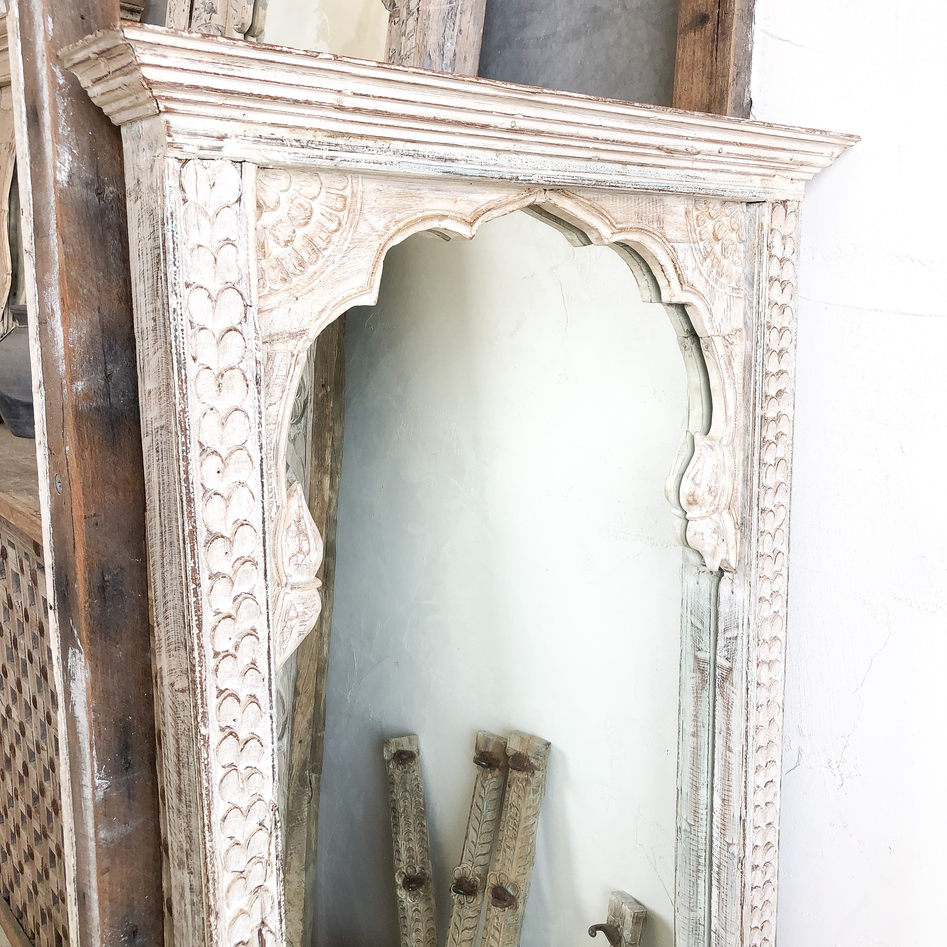 Vintage Indian mirror 253858