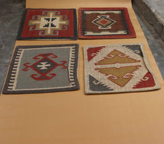 Wool Jute Cushion cover
