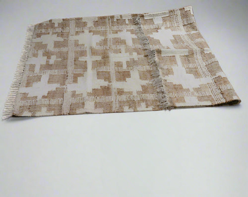 PRESALE Natural Indian Wool/ Jute rug  S002a