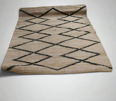 PRESALE Natural Indian Wool/ Jute rug  S003a