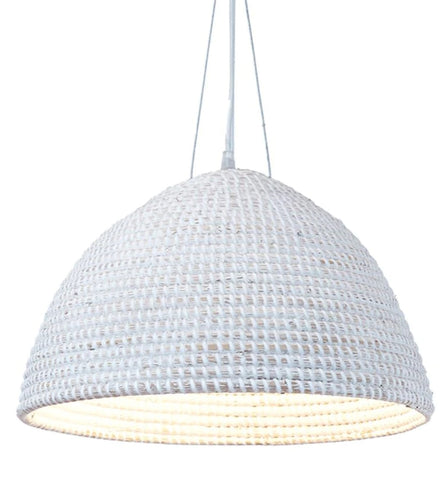 Rattan Bell Ceiling pendent, Natural