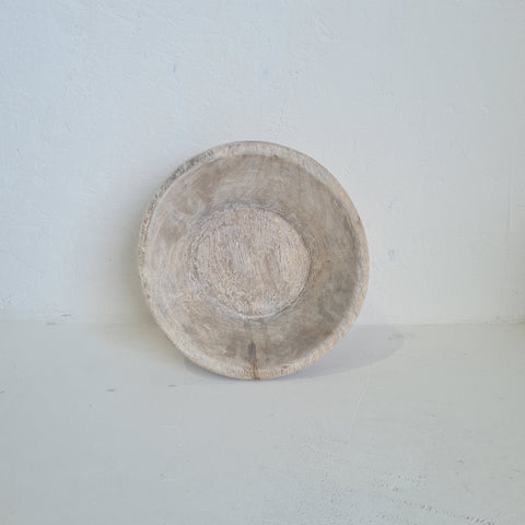 Vintage Carved Chapati Plate 05
