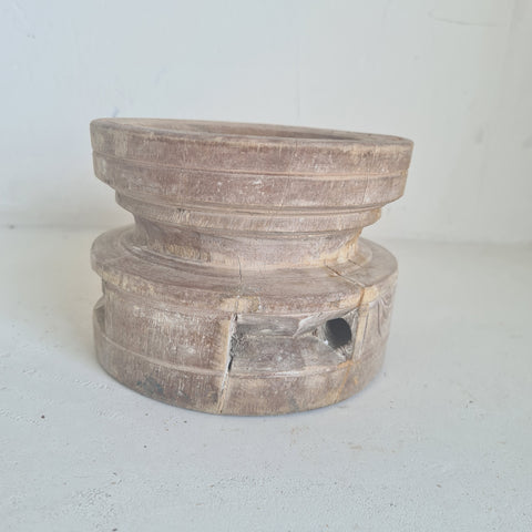 PRESALE Indian carved Candle stand 274989