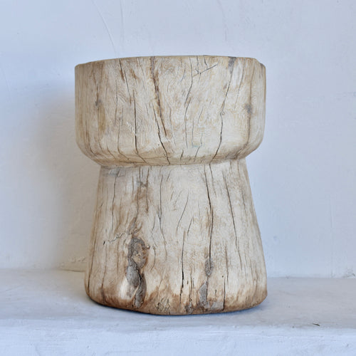 Indian Vintage large Ukhali Pot 1