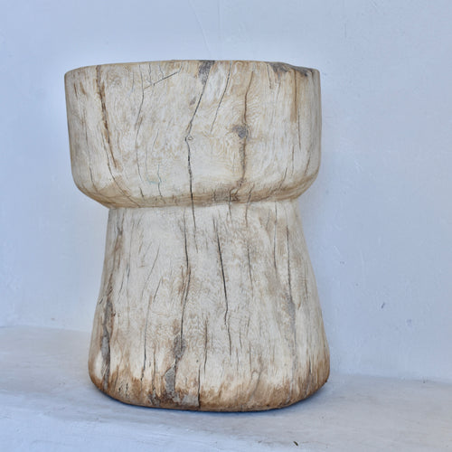 Indian Vintage large Ukhali Pot 1