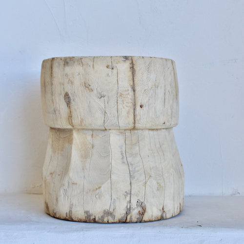Indian Vintage large Ukhali Pot 3