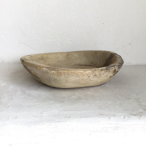 XL Vintage Indian bread bowl 2